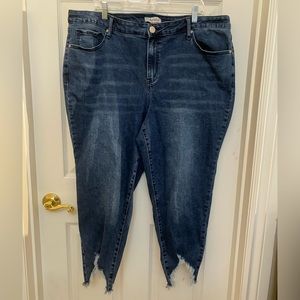 Arula size 22 dark wash jeans